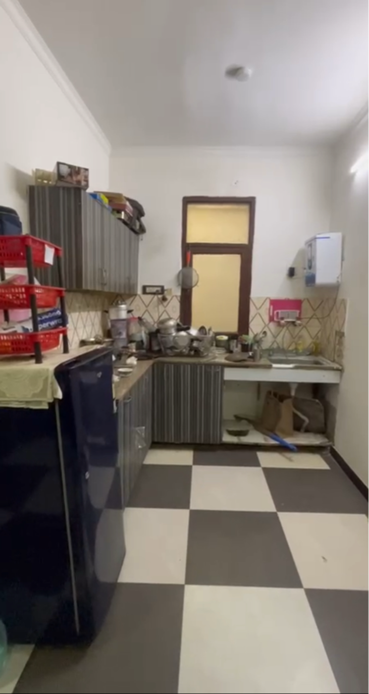 Kitchen, carterpuri village 3 Bedroom 900 Sq.Ft. Builder Floor In Carterpuri Village Gurgaon 8626533