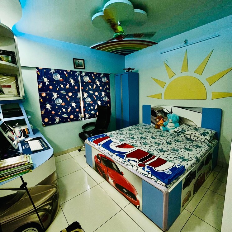 Bedroom, paranjape-blue-ridge 3 Bedroom 1500 Sq.Ft. Builder Floor In Hinjewadi Pune 8626651