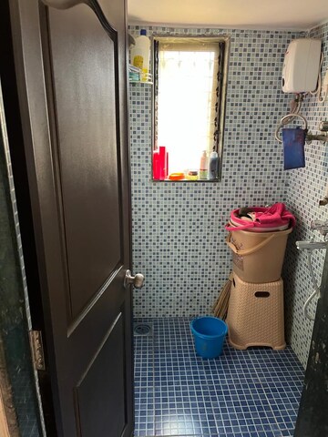 Bathroom in 1 BHK Apartment at Jeevan Shanti, Kandivali West – for Sale