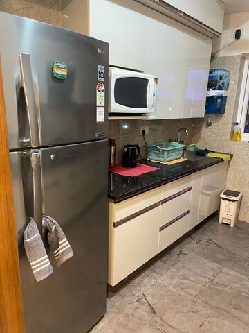 Kitchen in 3 BHK Apartment at Elite Golf Green, Sector 79 – for Rent