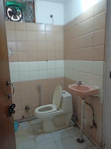 Bathroom in 2 BHK Builder Floor at Khirki Extension – for Rent