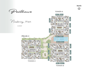 Master Plan in 3 BHK Penthouse at SBR Minara, Seegehalli – for Sale