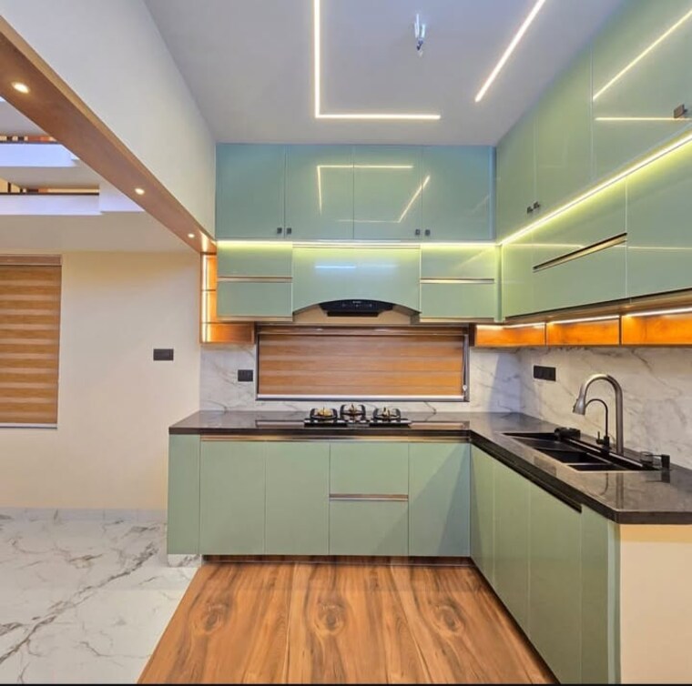 Kitchen, sector 34 4 Bedroom 1800 Sq.Ft. Builder Floor In Sector 34 Faridabad 8626851
