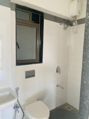 Bathroom in 1 BHK Apartment at Rustomjee Bella Phase 1, Bhandup West – for Rent