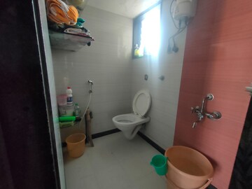 Bathroom in 1 BHK Apartment at Charkop Sector 5 – for Sale