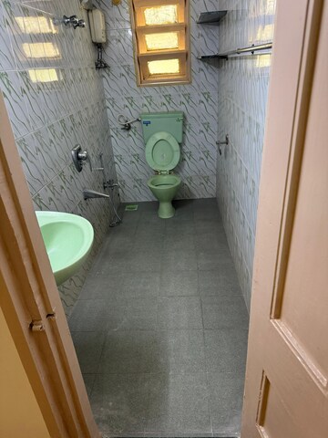 Bathroom in 2 BHK Apartment at Navjivan Colony, Mahim – for Rent