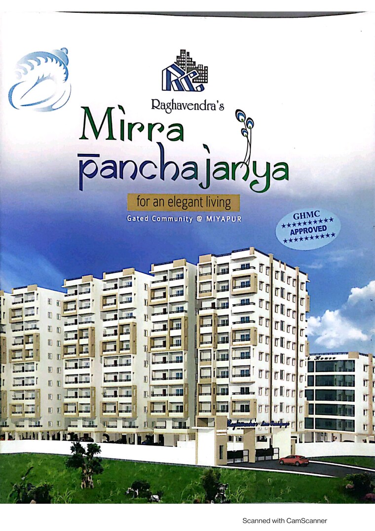 Master Plan, raghavendras-mirra-panchajanya 2 Bedroom 1260 Sq.Ft. Apartment In Miyapur Hyderabad 8627333