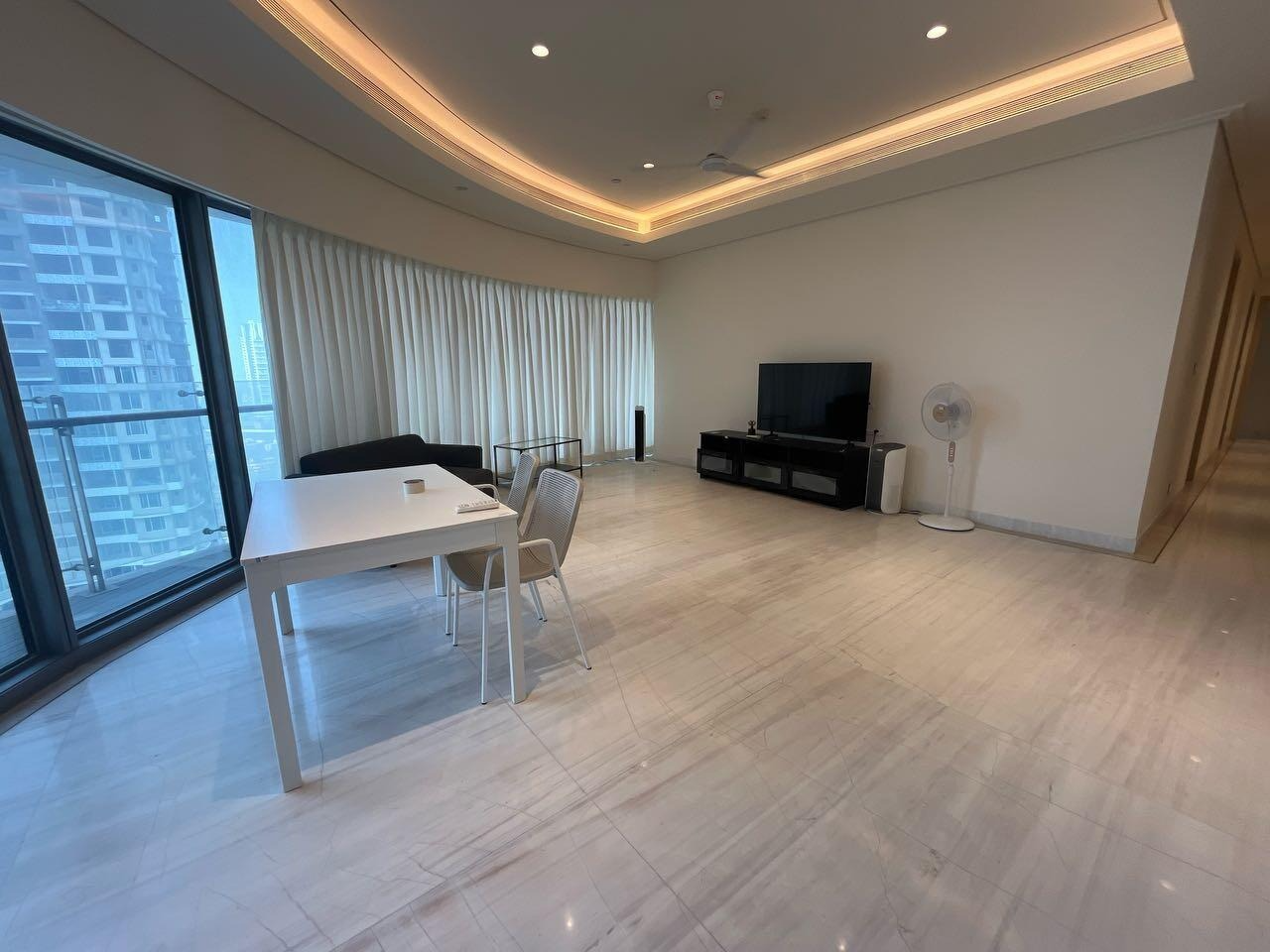 3 BHK + Pooja Room,Servant Room Apartment For Rent in Lodha The World Towers World One Tier 2