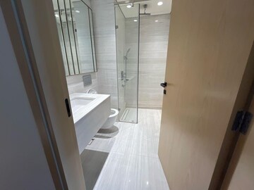 Bathroom in 3 BHK Apartment at Lodha The World Towers World One Tier 2, Worli – for Rent