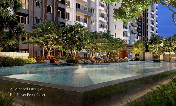 Swimming Pool, dnr-parklink 3 Bedroom 1899 Sq.Ft. Apartment In Chikkagubbi Village Bangalore 8627476