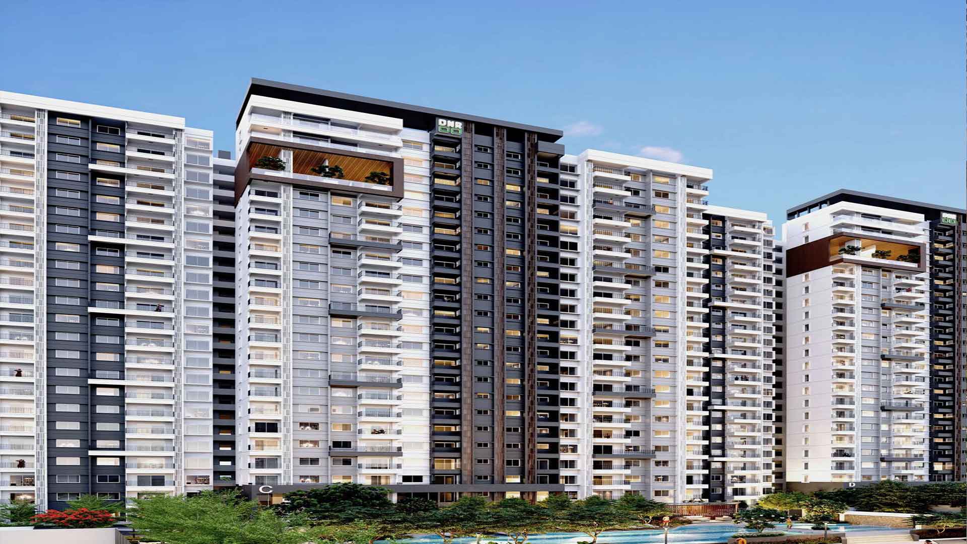 2.5 BHK Apartment For Sale in DNR Parklink