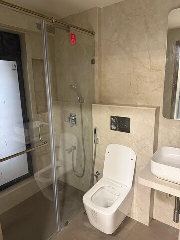 Bathroom in 2 BHK Apartment at Bandra West – for Rent