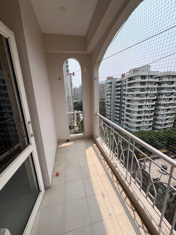 Balcony in 3 BHK Apartment at Hamlin Apartment, Sector 43 – for Rent