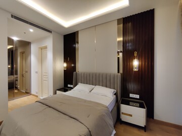 Bedroom in Studio Apartment at Bhartiya Leela Residences, Thanisandra Main Road – for Rent