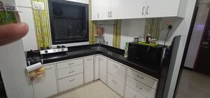 Kitchen in 1 BHK Apartment at Runwal Plaza, Vartak Nagar – for Sale