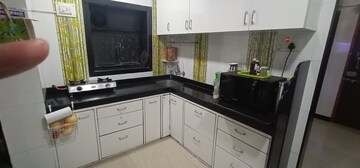 Kitchen in 1 BHK Apartment at Runwal Plaza, Vartak Nagar – for Sale