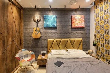 Bedroom in 3 BHK Apartment at One Hiranandani Park, Ghodbunder Road – for Sale