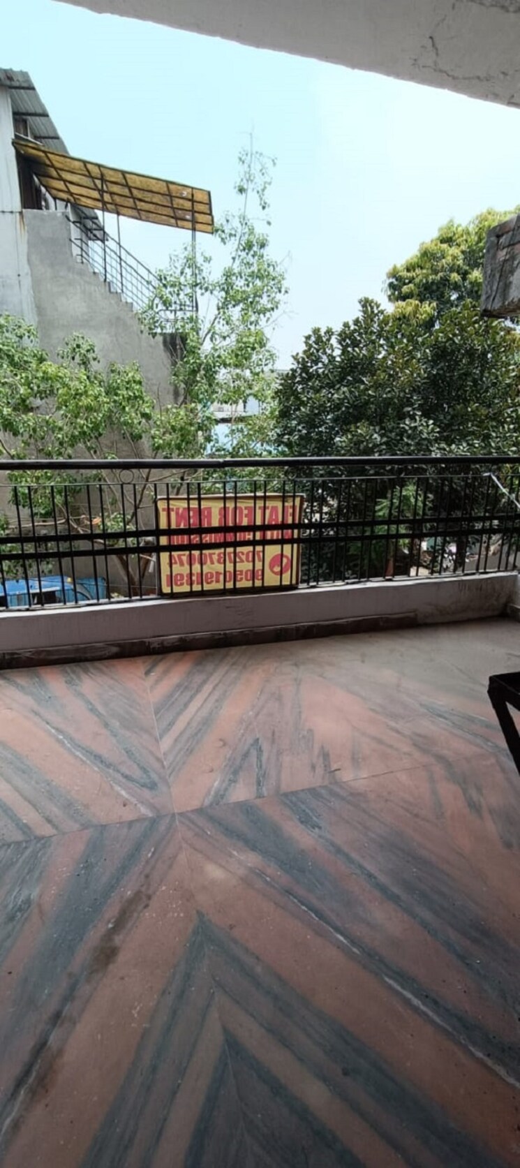 Balcony, new ashok nagar 2 Bedroom 675 Sq.Ft. Apartment In New Ashok Nagar Delhi 8628096