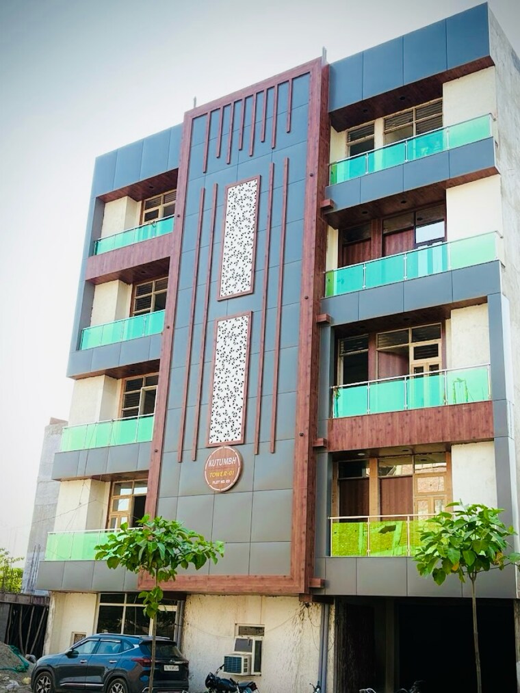 Exterior View, upsidc site c 2 Bedroom 1000 Sq.Ft. Builder Floor In Upsidc Site C Greater Noida 8628102