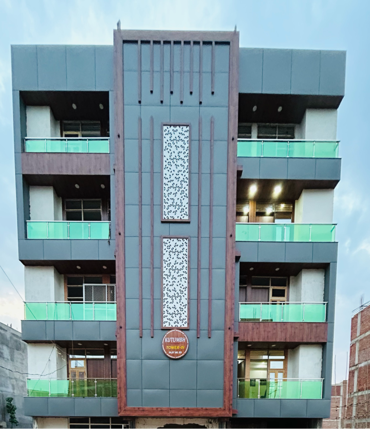 Exterior View, upsidc site c 2 Bedroom 1000 Sq.Ft. Builder Floor In Upsidc Site C Greater Noida 8628102