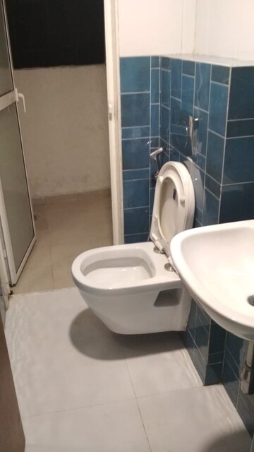 Bathroom in 3 BHK Apartment at Courtyard by Narang Realty and The Wadhwa Group, Pokhran Road No Two – for Rent