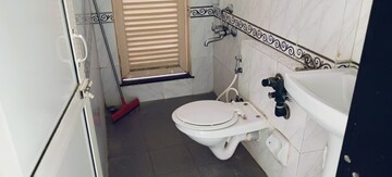 Bathroom in 1 BHK Apartment at Gurukrupa Marina Enclave, Malad West – for Rent