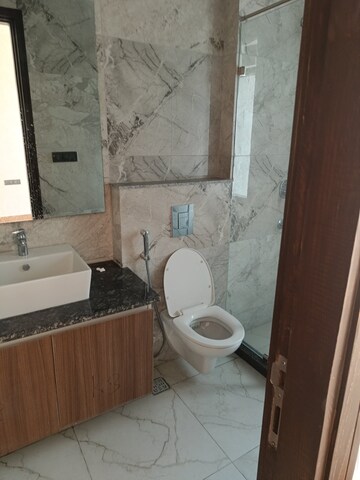 Bathroom in 3 BHK Builder Floor at Ansal API Esencia, Sector 67 – for Rent