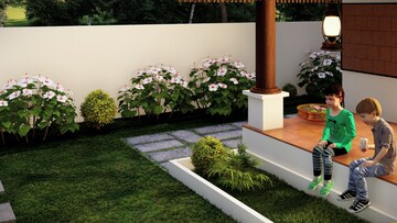 Balcony in 4 BHK Independent House at Kalmandapam – for Sale