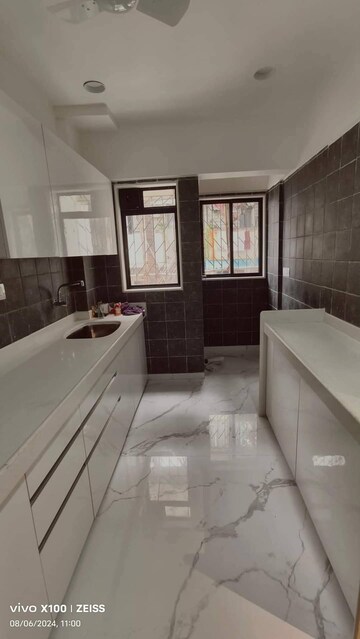 Kitchen in 1 BHK Apartment at Shakti Aura, Ghansoli – for Rent