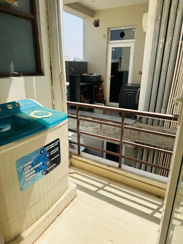 Balcony in 3 BHK Apartment at Unitech Rakshak, Sector 41 – for Rent