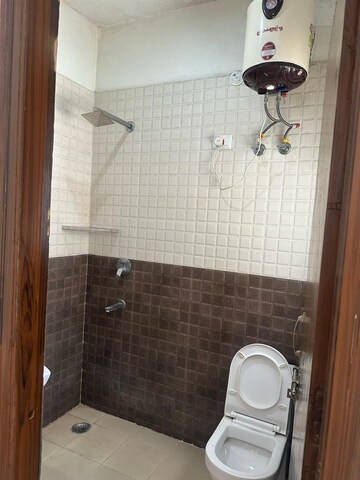 Bathroom in 3 BHK Apartment at Unitech Rakshak, Sector 41 – for Rent