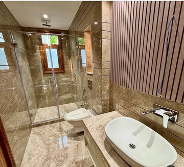 Bathroom in 4 BHK Builder Floor at BPTP Park Central, Sector 85 – for Sale