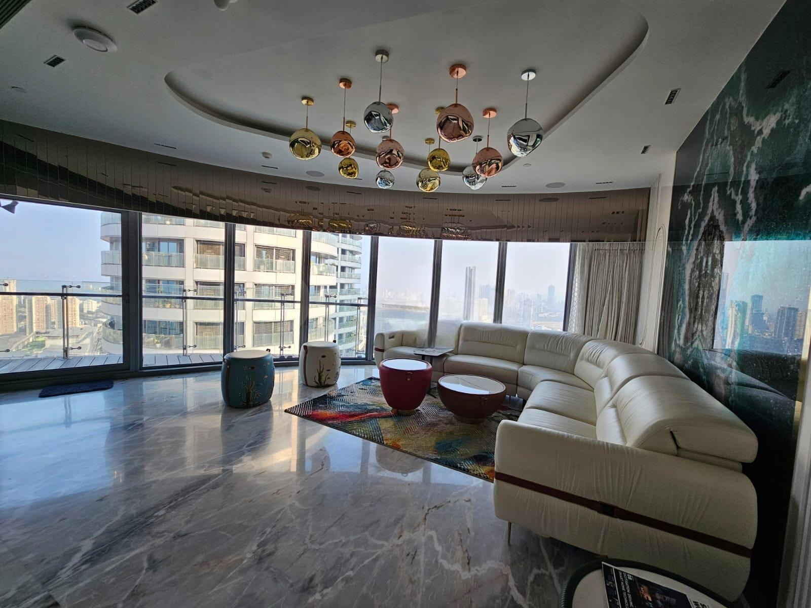 3 BHK + Pooja Room,Servant Room Apartment For Rent in Lodha The World Towers World One Tier 2