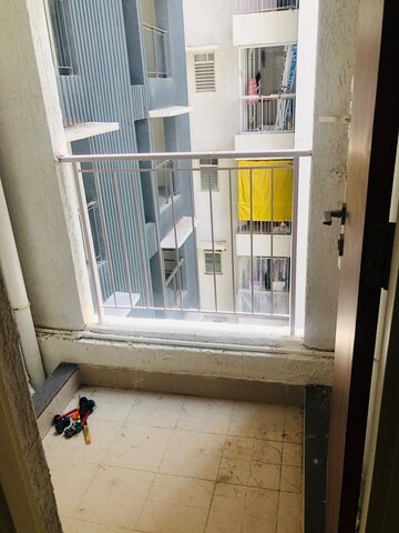 Balcony in 3 BHK Apartment at Courtyard by Narang Realty and The Wadhwa Group, Pokhran Road No Two – for Sale