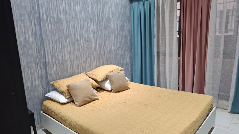 Bedroom, uk-luxecity 1 Bedroom 406 Sq.Ft. Apartment In Kandivali East Mumbai 8628982