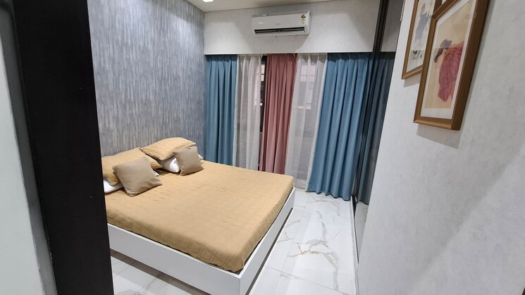 Bedroom, uk-luxecity 1 Bedroom 406 Sq.Ft. Apartment In Kandivali East Mumbai 8628982