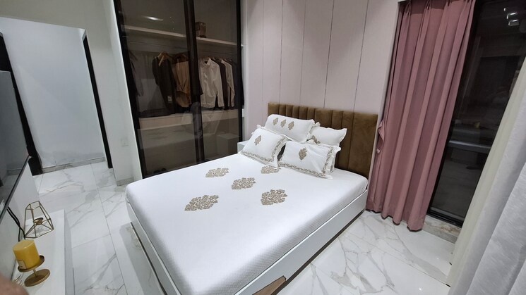 Master Bedroom, uk-luxecity 1 Bedroom 406 Sq.Ft. Apartment In Kandivali East Mumbai 8628982