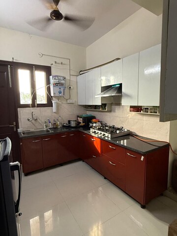Kitchen in 3 BHK Apartment at Relaxo Apartment, Sector 46 – for Rent