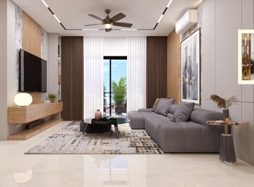 Living Room in 3 BHK Apartment at Pavani Mirabilia, Whitefield – for Sale