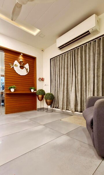 Living Room in 3 BHK Apartment at Satellite – for Sale