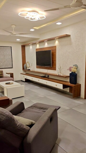 Living Room in 3 BHK Apartment at Satellite – for Sale