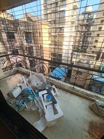 Balcony in 2 BHK Apartment at Seawoods – for Rent