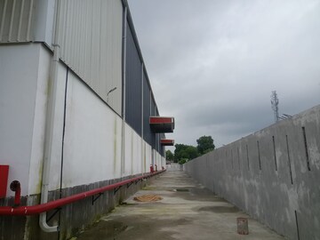 Warehouse – Exterior View View at Banthra Sikander Pur - for Rent