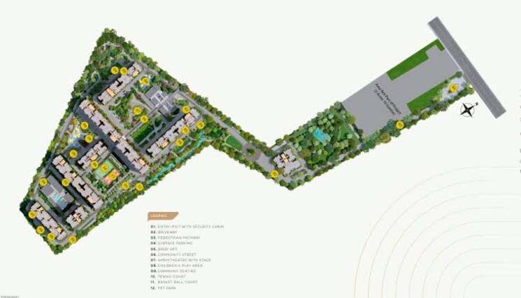 Master Plan, birla-evara 3 Bedroom 1278 Sq.Ft. Apartment In Sarjapur Bangalore 8629339