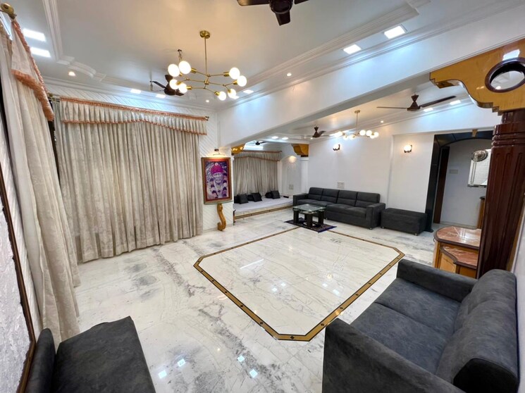 Living Room, pornima-apartment 3 Bedroom 1500 Sq.Ft. Apartment In Uthalsar Thane 8629346