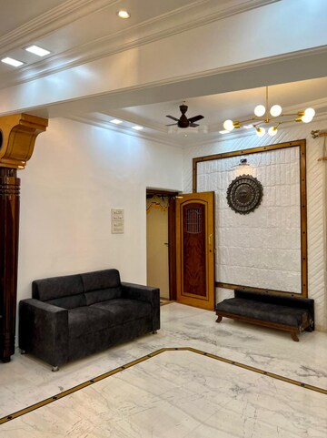 Living Room in 3 BHK Apartment at Pornima Apartment, Uthalsar – for Rent