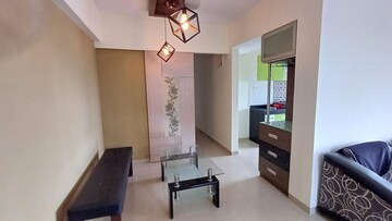 Living Room in 2 BHK Apartment at Raunak Unnathi Gardens, Pokhran Road No One – for Rent