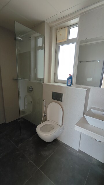 Bathroom in 2 BHK Apartment at Piramal Vaikunth, Balkum Pada – for Rent