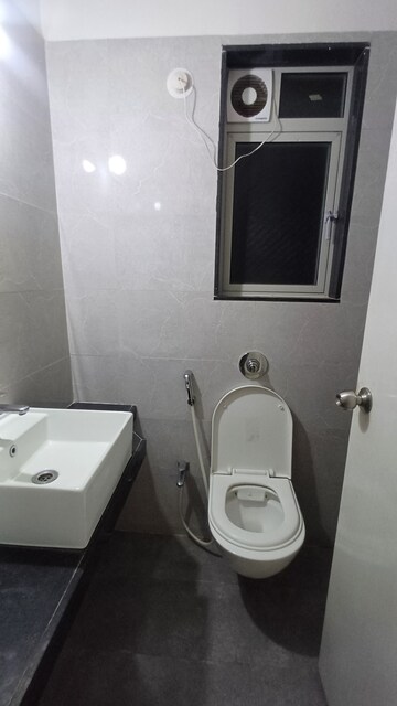 Attached Bathroom in 1 BHK Apartment at Ashar Metro Towers, Vartak Nagar – for Rent