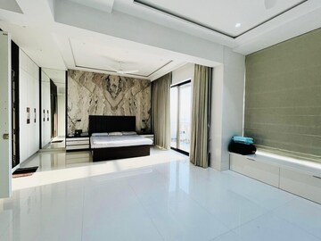 Living Room in 3 BHK Apartment at Lodha Trump Tower, Worli – for Rent
